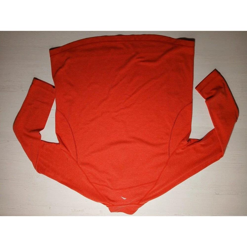Tommy Bahama Sweater Womens Long Sleeve Pullover Large 1/4 Zip Pink Salmon